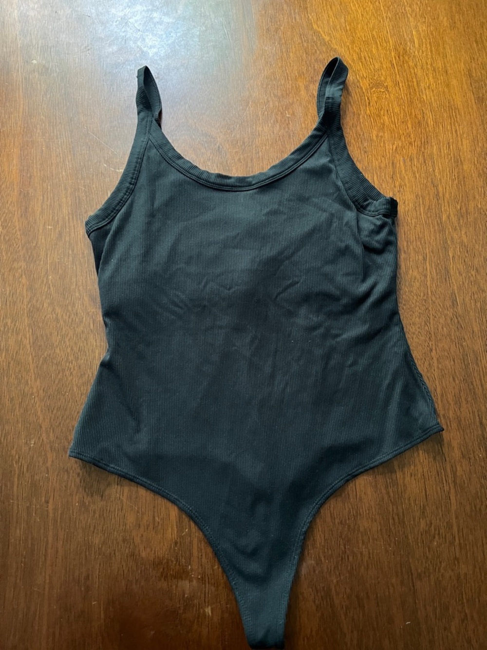 Girlfriend Collective - Classic Black One-Piece Tank Bodysuit